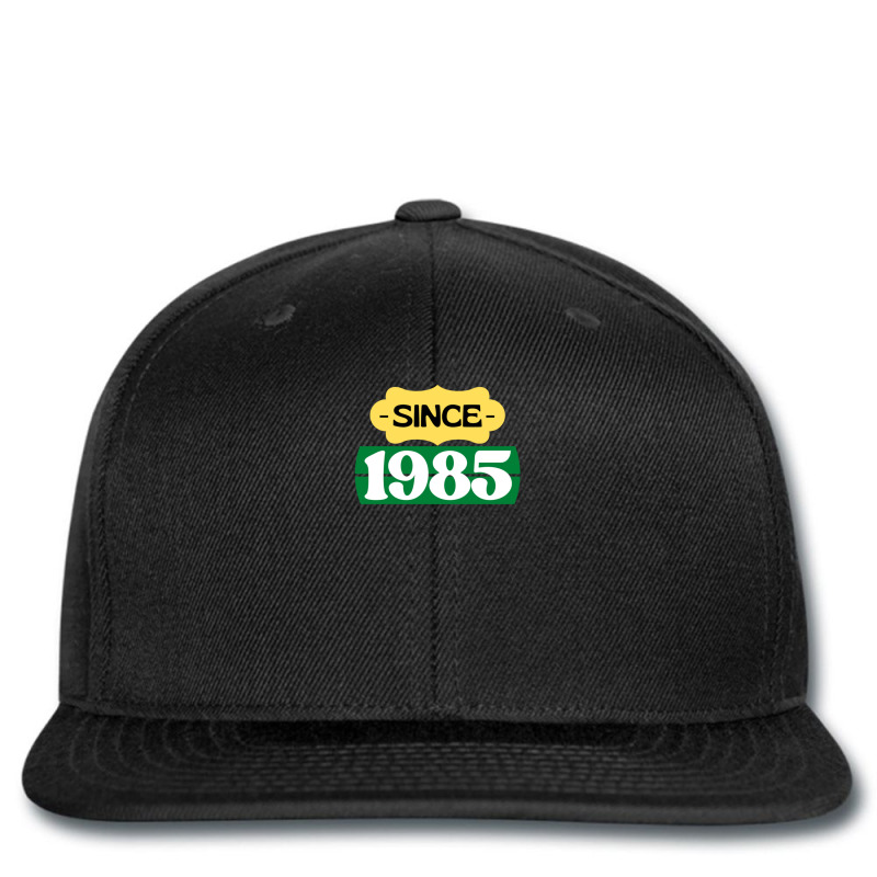 Since 1985 Birthday Retro Black Yellow Green White Printed hat by BarryGreen | Artistshot