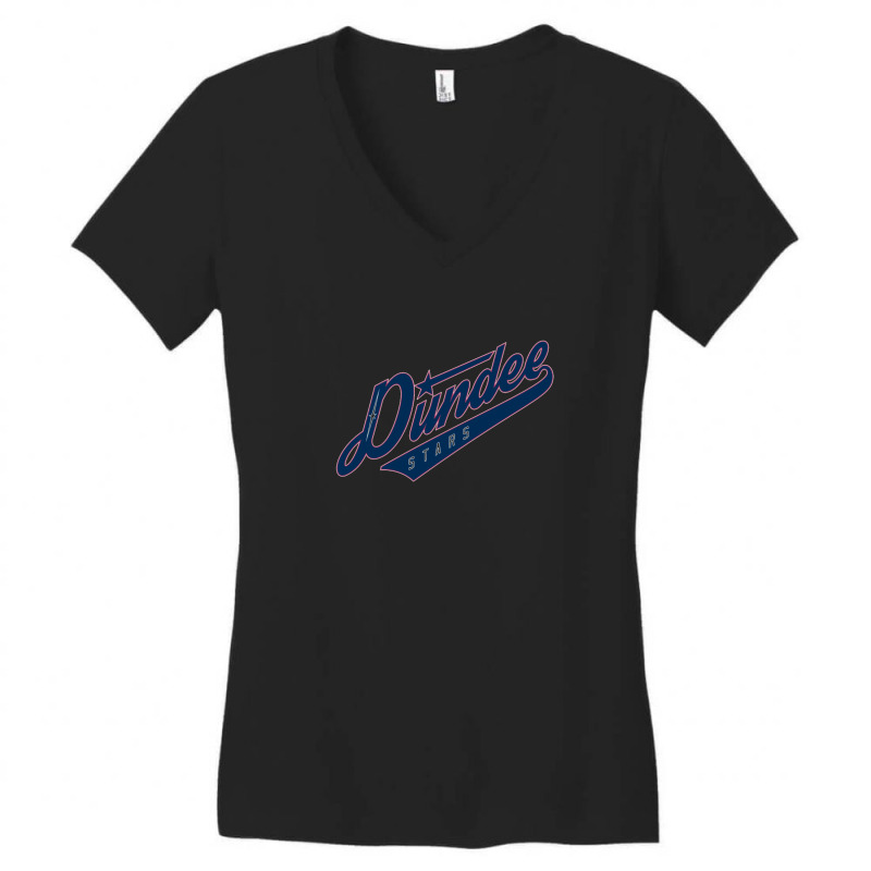 The Dundee Stars Women's V-Neck T-Shirt by DIANECULERIE | Artistshot