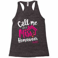 Funny Official Homeowner Proud New Housewarming Party 2023 T Shirt Racerback Tank | Artistshot