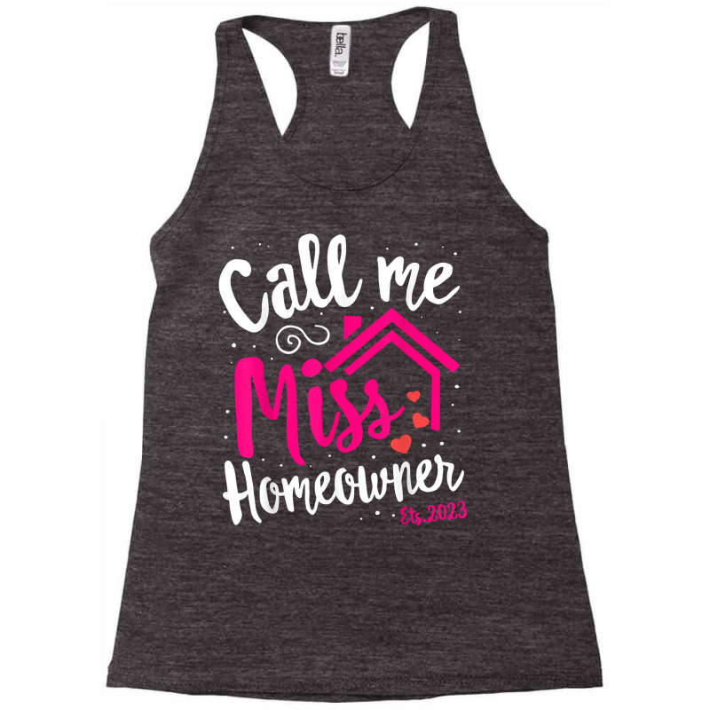 Funny Official Homeowner Proud New Housewarming Party 2023 T Shirt Racerback Tank by genousuv | Artistshot