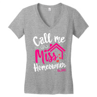 Funny Official Homeowner Proud New Housewarming Party 2023 T Shirt Women's V-neck T-shirt | Artistshot