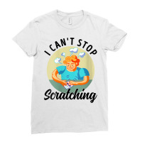 Womens Lottery I Can't Stop Scratching Scratch Off Lotter Men Women V Ladies Fitted T-shirt | Artistshot