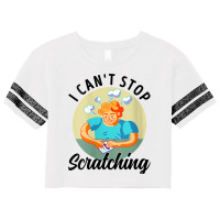 Womens Lottery I Can't Stop Scratching Scratch Off Lotter Men Women V Scorecard Crop Tee | Artistshot