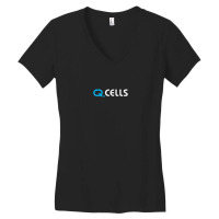 Fascinating Hanwha Q Cells Women's V-neck T-shirt | Artistshot