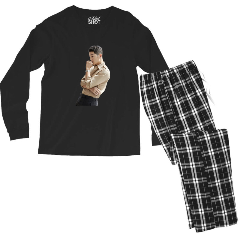 Song Joong Ki  V9 Men's Long Sleeve Pajama Set | Artistshot