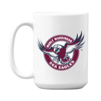 The-manly-warringah-sea-eagles-pen 15 Oz Coffee Mug | Artistshot