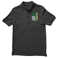 Artistshot Trending American Flag Irish St Patricks Day Westminster St Men's Polo Shirt | Artistshot