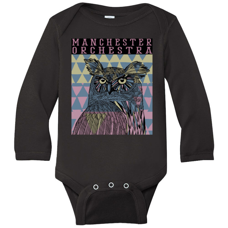 Manchester Orchestra Long Sleeve Baby Bodysuit | Artistshot