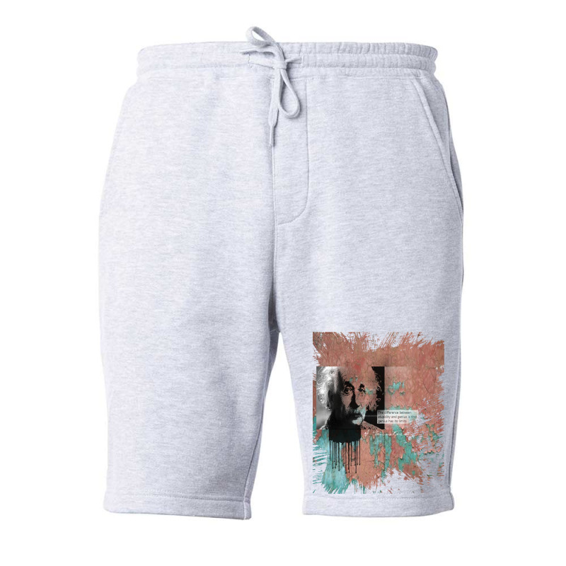 Albert Einstein Fleece Short | Artistshot