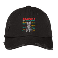 Anatomy Of An American Shorthair Clever Soulful Happy Tails T Shirt Vintage Cap | Artistshot