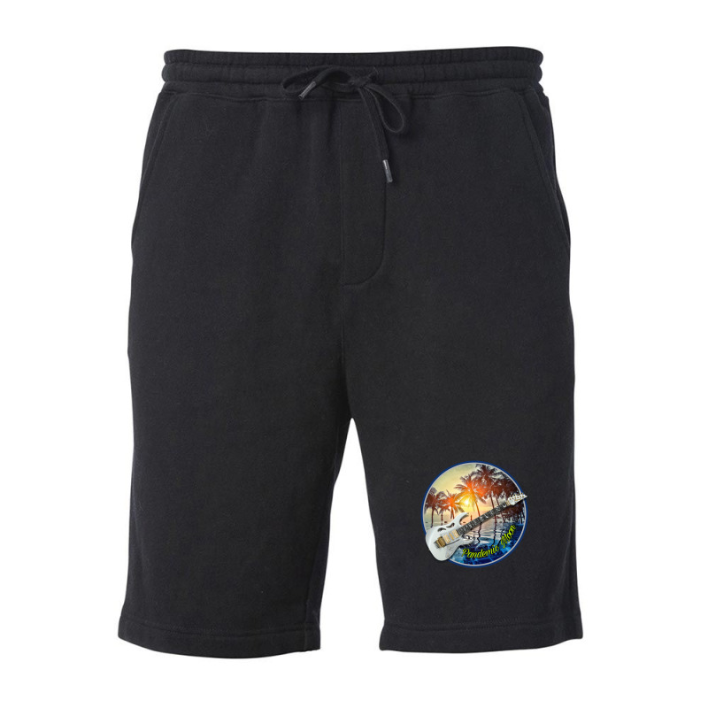 Electric Sunset Pandemic Moon Fleece Short | Artistshot