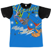 Alpine Alien Graphic T-shirt | Artistshot