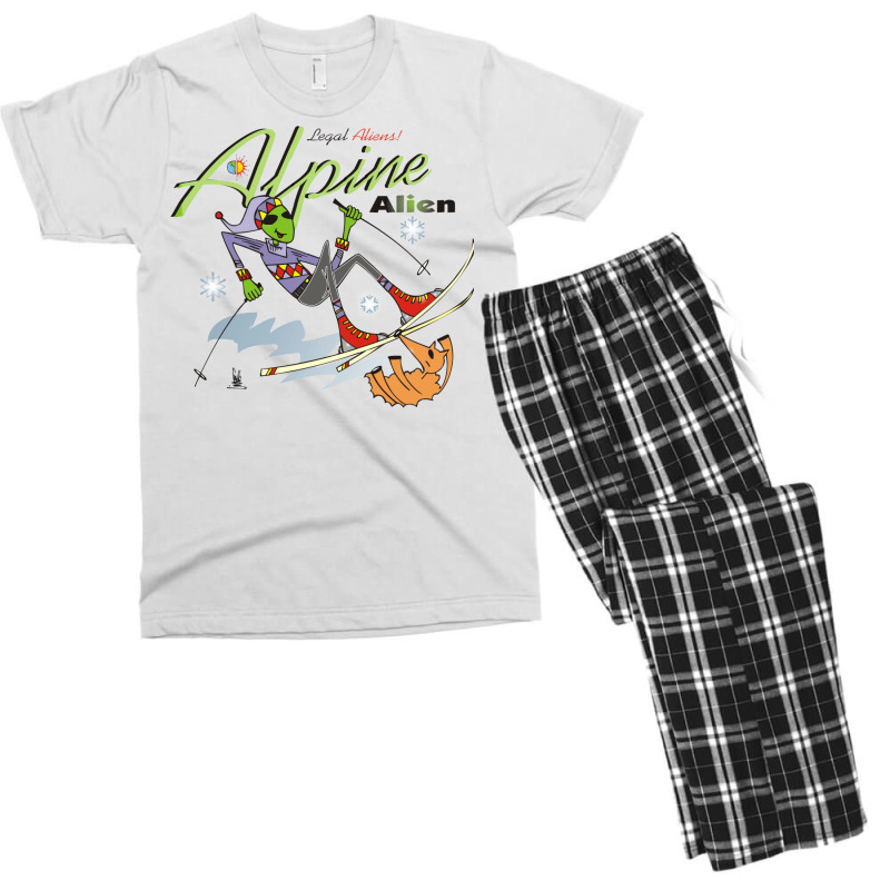 Alpine Alien Men's T-shirt Pajama Set | Artistshot