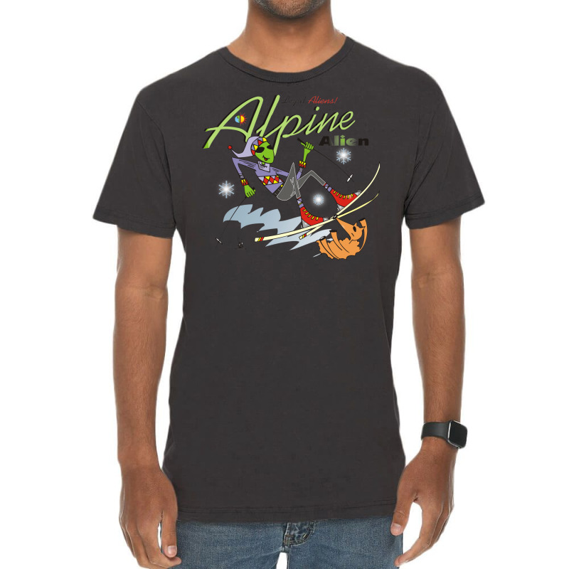 Alpine Alien Vintage T-shirt | Artistshot