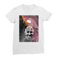 Gandhi Ladies Fitted T-shirt | Artistshot