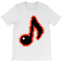 Red Music Note 1 T-shirt | Artistshot