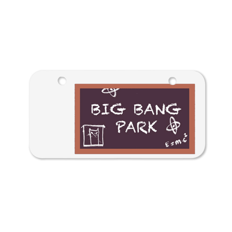 Big Bang Park Bicycle License Plate | Artistshot