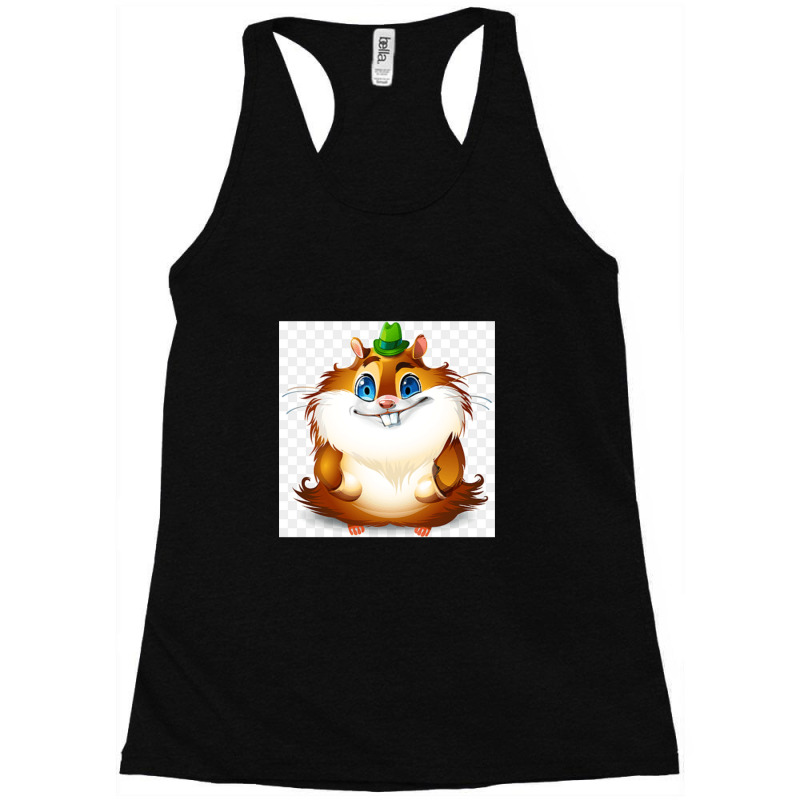 Facetime Hamster Racerback Tank by GregoryHoneycutt | Artistshot