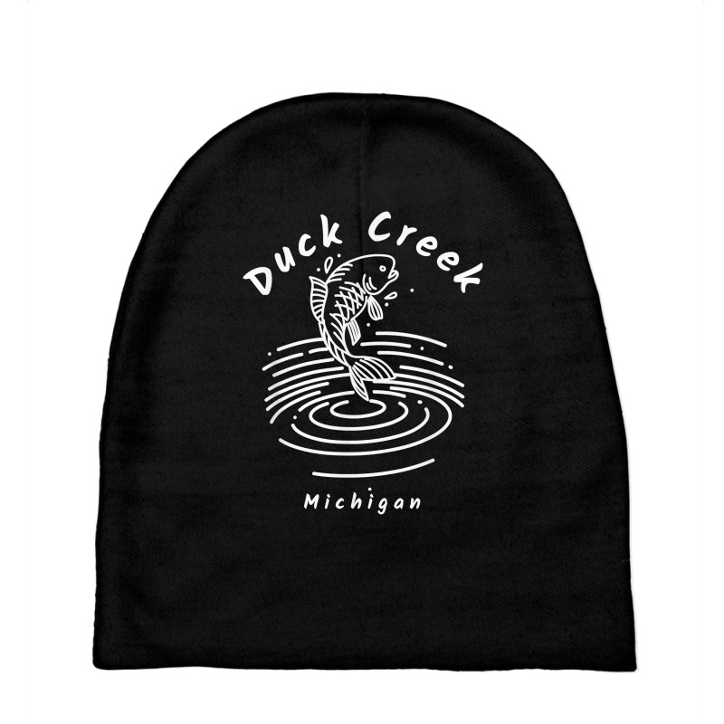 Duck Creek Michigan T Shirt Baby Beanies | Artistshot