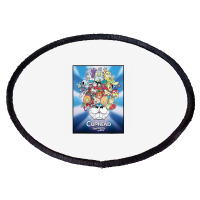 Boss Rush Print Oval Patch | Artistshot