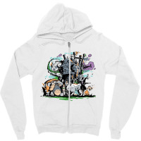 Fantasy Universe Zipper Hoodie | Artistshot