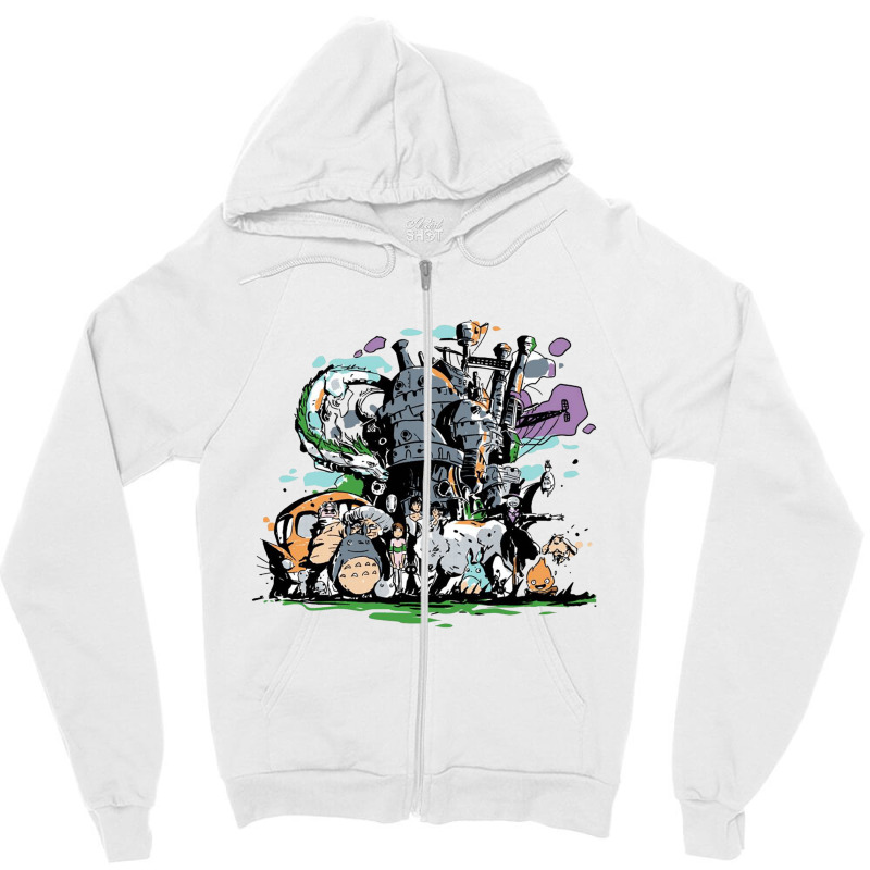 Fantasy Universe Zipper Hoodie | Artistshot