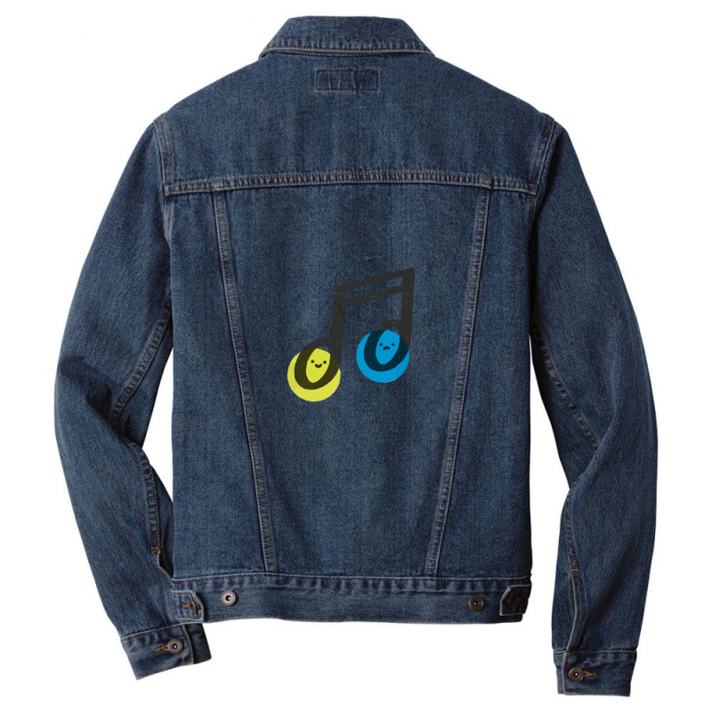 Musical Note Men Denim Jacket by DiannaJaneWard | Artistshot