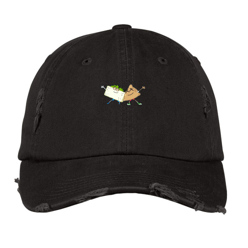 Simple Samosa Cartoon Vintage Cap by MiltonLane | Artistshot