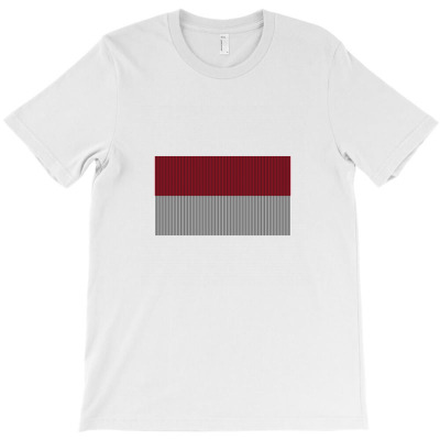 Flag Of Monaco T-shirt Designed By Chakib Alami