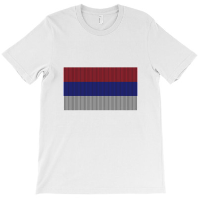Flag Of Republika Srpska T-shirt Designed By Chakib Alami