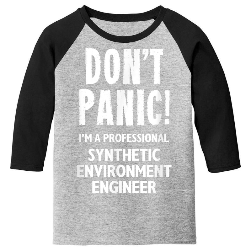 Synthetic Environment Engineer T Shirt Youth 3/4 Sleeve | Artistshot