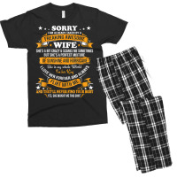 Sorry I Am Already Taken By Awesome Wife Valentine Day T Shirt Men's T-shirt Pajama Set | Artistshot