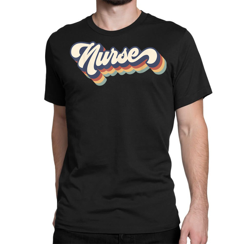 Retro Nurse Life Nursing Registered Therapist Boho Vintage T Shirt Classic T-shirt | Artistshot