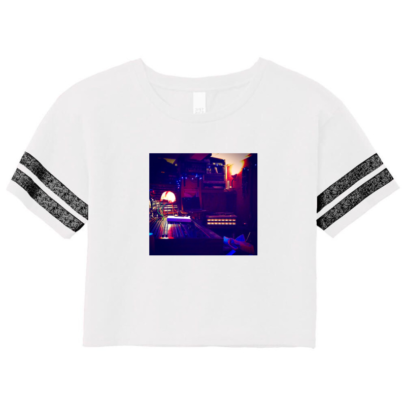 Retro Tape Recording Studio   1 Scorecard Crop Tee by AshliBuol | Artistshot