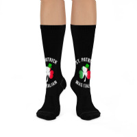 St Patrick Was Italian Shirt St Patricks Day T Shirt Crew Socks | Artistshot