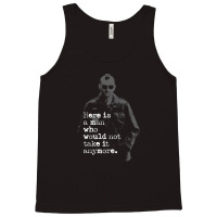 Taxi Driver Here Is A Man Who Would Not Take It Anymore Quote 1 Tank Top | Artistshot