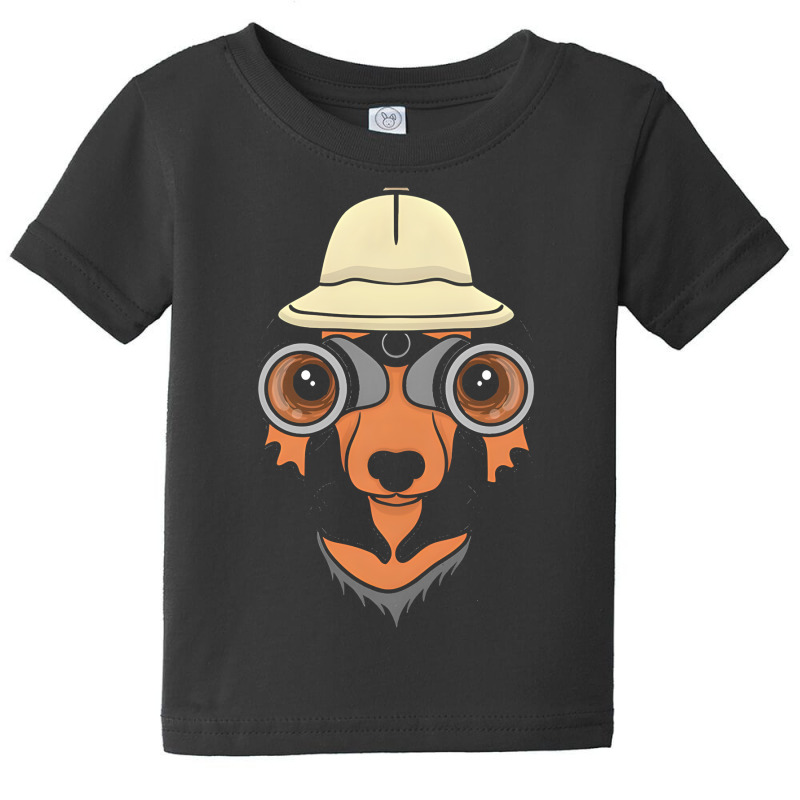 Artistshot Limited Edition Dachshund Detective Dachshund Detective Baby Tee by lykhongduong9enev3 | Artistshot