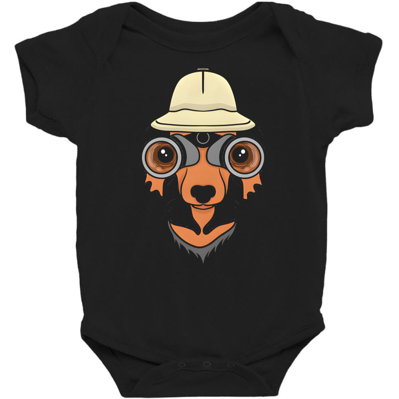 Artistshot Limited Edition Dachshund Detective Dachshund Detective Baby Bodysuit by lykhongduong9enev3 | Artistshot