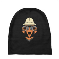 Artistshot Limited Edition Dachshund Detective Dachshund Detective Baby Beanies | Artistshot