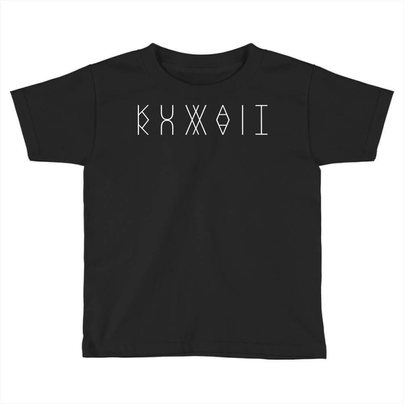 Kuwait Reflections   Kuwaiti Word Art Souvenir T Shirt Toddler T-shirt by ald1heberts | Artistshot