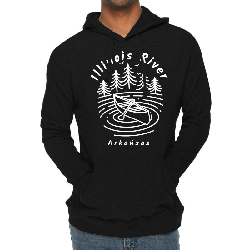 Illinois River Arkansas T Shirt Lightweight Hoodie by hoasantiaz | Artistshot