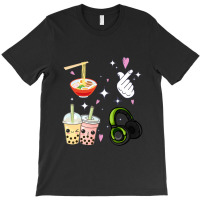 Cute Kawaii K Pop Ramen Boba Bubble Tea K Drama Lover T-shirt | Artistshot