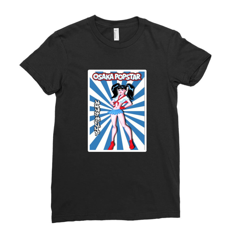 Osaka Popstar 24 Ladies Fitted T-Shirt by EdieGretchen | Artistshot