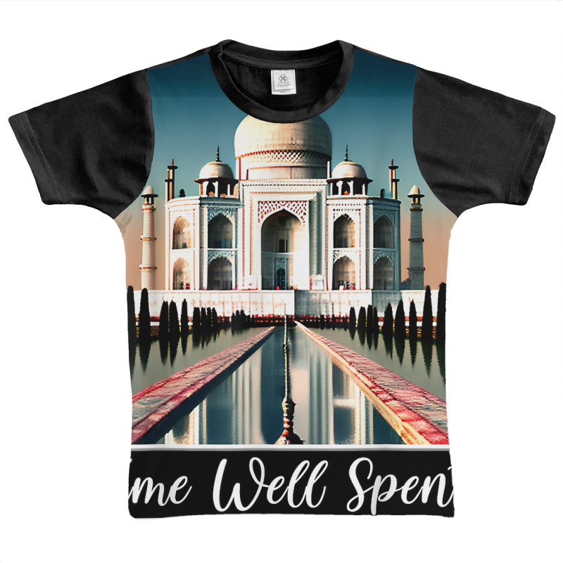 Taj Mahal Agra India Time Well Spent T Shirt Graphic Youth T-shirt by brict6eguo | Artistshot