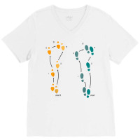 Tango Argentino Dance Steps For Dancers Argentine Tango T Shirt V-neck Tee | Artistshot