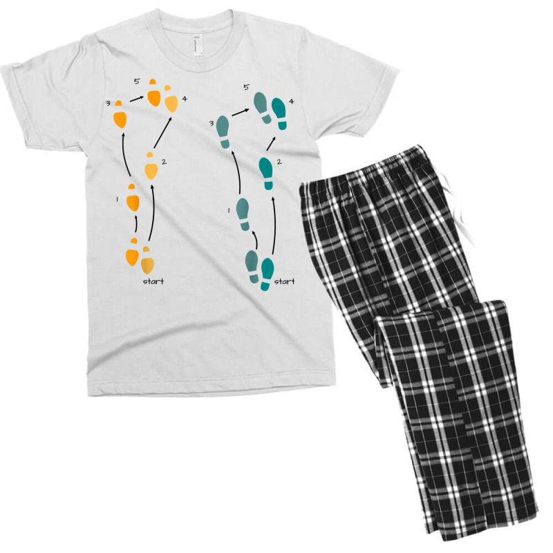 Tango Argentino Dance Steps For Dancers Argentine Tango T Shirt Men's T-shirt Pajama Set | Artistshot