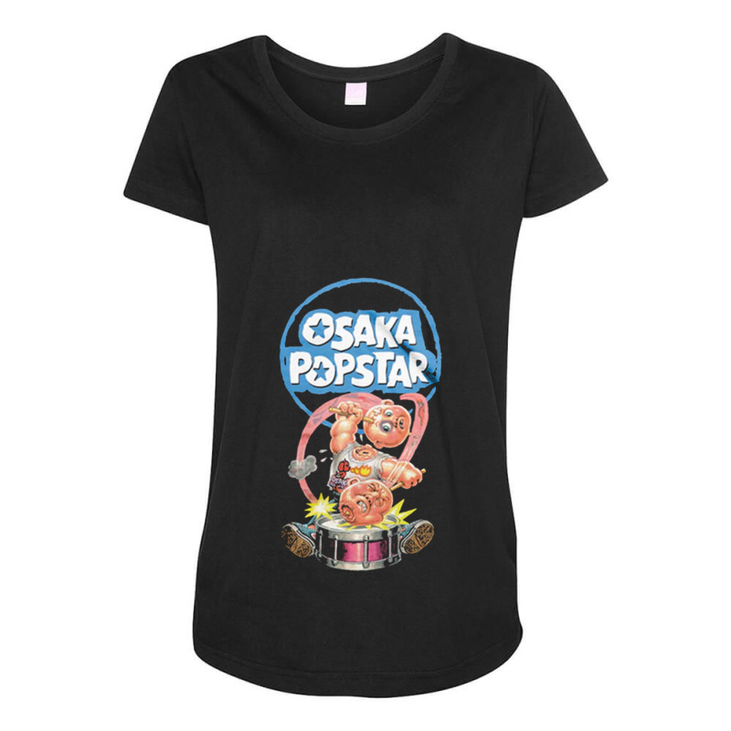 Osaka Popstar 9 Maternity Scoop Neck T-shirt by EdieGretchen | Artistshot