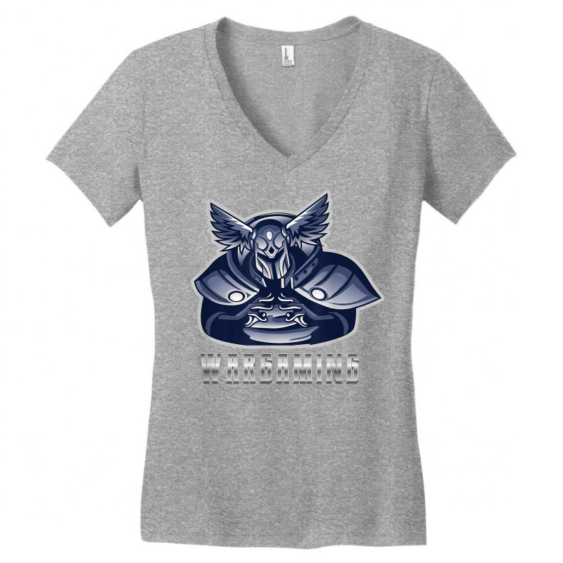 Wargaming Tabletop Miniature Wargamer Knight T Shirt Women's V-Neck T-Shirt by pearleql2katnik | Artistshot