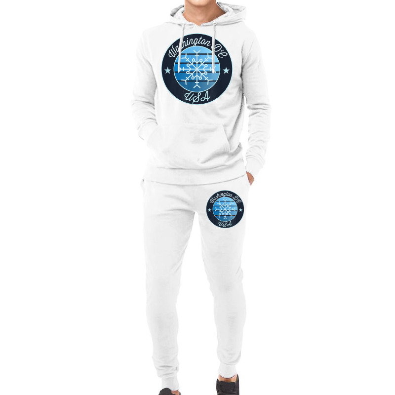 Washington Dc Souvenir Retro Graphic T Shirt Hoodie & Jogger Set | Artistshot