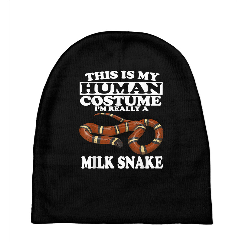 This Is My Human Costume I'm Really A Milk Snake T Shirt Baby Beanies by kaykemyjoa | Artistshot